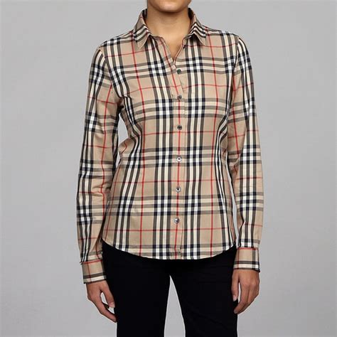 ladies burberry tops|female burberry shirts on sale.